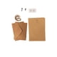 thumbnail image 2 of Inteprter Paquete de 12 sobres Kraft de superficie lisa, papel de carta exquisito, sobres hechos a mano, accesorios de estampado, suministros de papelería cartulina Tipo 6, 2 of 6