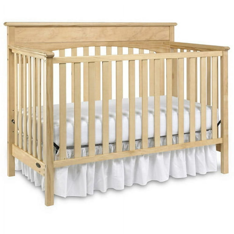 Graco Lauren 4 in 1 Convertible Classic Crib Natural Walmart