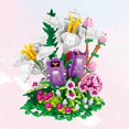 thumbnail image 2 of Flower Bouquet Building Set Friends Sets Adults DIY Plants Bonsai Tree Decor Flowers Building Blocks Set Botanical Collection Valentine's (Lily), 2 of 4