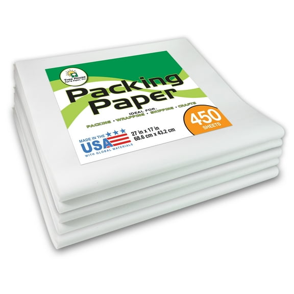 Packing Paper Sheets for Moving - 450 Sheets of Newsprint Paper - Must Have in Your Moving Supp