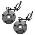 thumbnail image 3 of TRQ Front Wheel Hubs & Bearings Pair Set for Explorer Mountaineer 4WD 4x4 w/ ABS BHA53301, 3 of 5