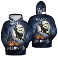 thumbnail image 3 of Happy Halloween Wirehaired Pointing Griffon Witch Pumpkins Bats All Over Print 3D Hoodie Unisex Merch Hoodies Dog Lover - 13012, 3 of 6