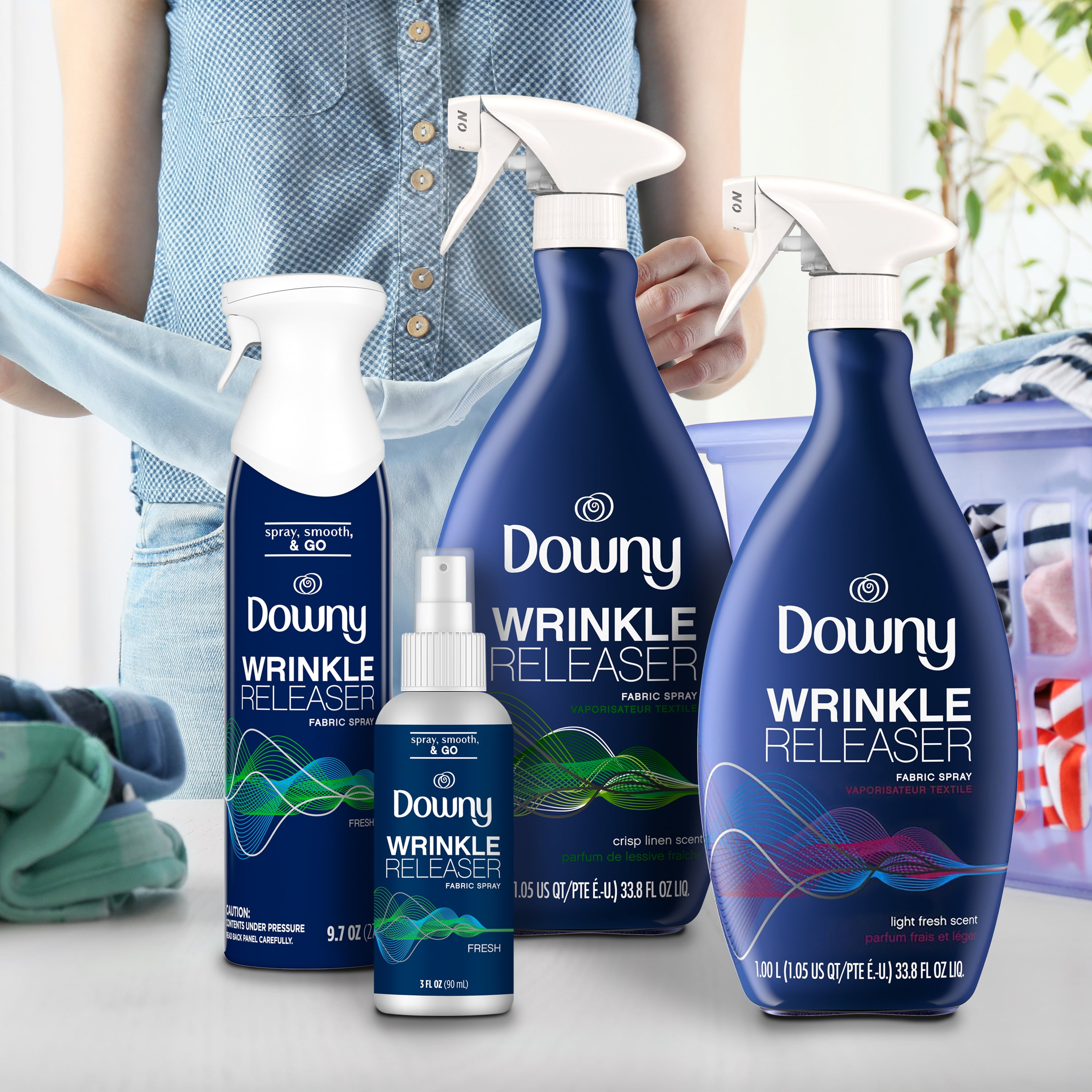 Downy Wrinkle Releaser and Refresher Fabric Spray Starch