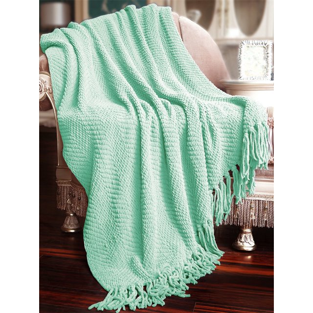 Manta LIGERA SÚPER SUAVE Y ACOGEDORA Home Soft Things Bahía 127x152.4cm
