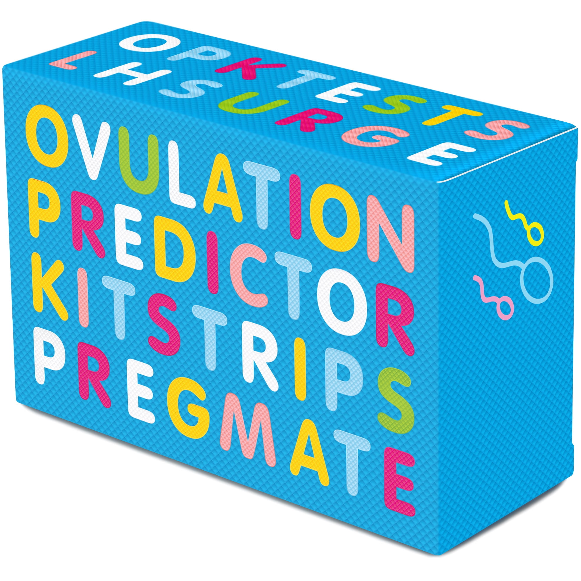 Ovulation Predictor Kit OPK Test Includes 25 Pregnancy Test and 100 Ovulation Test Strips High Accuracy Fertility Test Easy to Use Ovulation and Pregnancy Test Strips with 125 Urine Cups