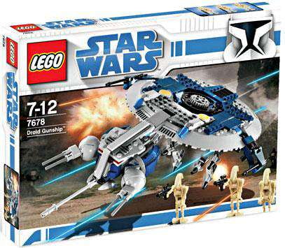 Pre-Owned Star Wars Clone Wars Droid Gunship Set LEGO 7678 [Damaged Package]