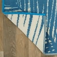 thumbnail image 6 of Tropical Floral Reversible Crease-Free Waterproof Premium Recycled Plastic Outdoor Rugs for Patio,Backyard,RV,Deck,Picnic,Trailer,Beach,Camping Blue 5' x 7', 6 of 10