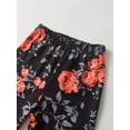 thumbnail image 5 of Toddler Baby Girl Clothes Long Sleeve Letter Tops Printed Pants Outfits Set Orange 18-24 Months, 5 of 6