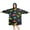 Black Cartoon Colorful, variant on Wearable Oversized Blanket,Black Cartoon Colorful Dinosaurs Plants Pattern Wearable Blanket Hoodie for Adults,Cozy Hooded Blankets with Super Pockets,Super Warm Fuzzy Pullover for Women & Men