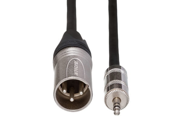 MIC CABLE 3.5MM TRS - XLR3M 25FT