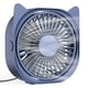 thumbnail image 1 of Mini ventilador creativo con orejas de gato usb-azul Ormromra 220145-3, 1 of 8