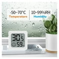 thumbnail image 2 of Indoor Hygrometer Thermometer LCD Electronic Monitor High Accuracy Temperature Sensor Home ,Simple Operation, 2 of 6