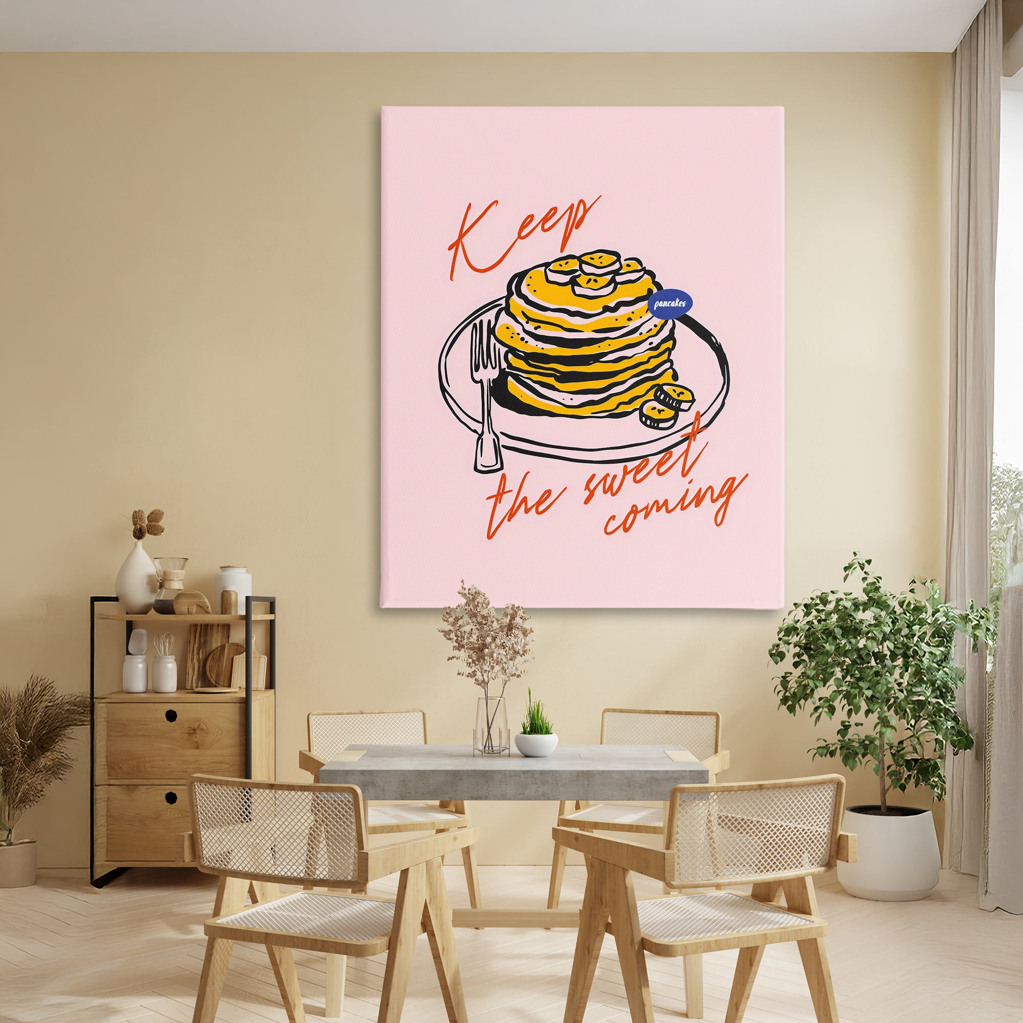 Stupell Industries Keep The Sweet Coming Canvas Wall Art, design by The Prints Vibe