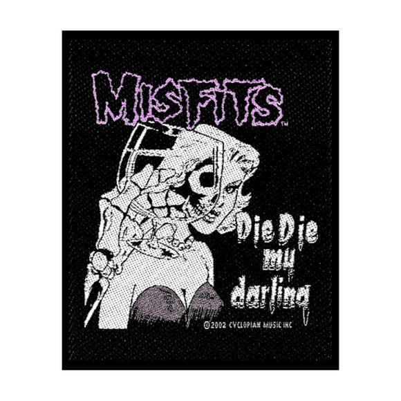 Misfits Die Die My Darling Standard Patch