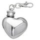 thumbnail image 2 of Eoozwa 3 Packs Heart Shaped Keychain Whiskey Flask 1oz Stainless Steel Portable Mini Liquor Bottle for Gifts Travel Outdoor Party Accessories Alcohol Container, 2 of 6
