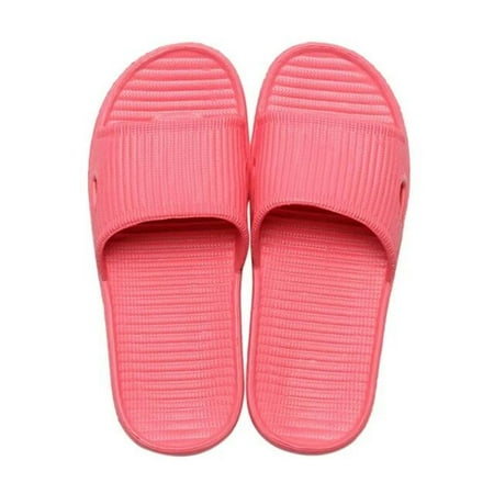 

Ladies Slippers Women Bathroom Anti Slip Slippers Indoor House Lovers Home Floor Soft Sole Sandals Shoes Women s Shoes Watermelon Red Size 6