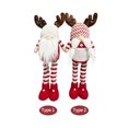 thumbnail image 2 of Irfora Decoración navideña Adorno de muñeco de elfo de Papá Noel Adorno de muñeco coleccionable de escritorio Gnomo sueco Muñeco de peluche Regalo de Navidad Festivales Festivales Decoraciones Irfora Adorno de muñeca, 2 of 7