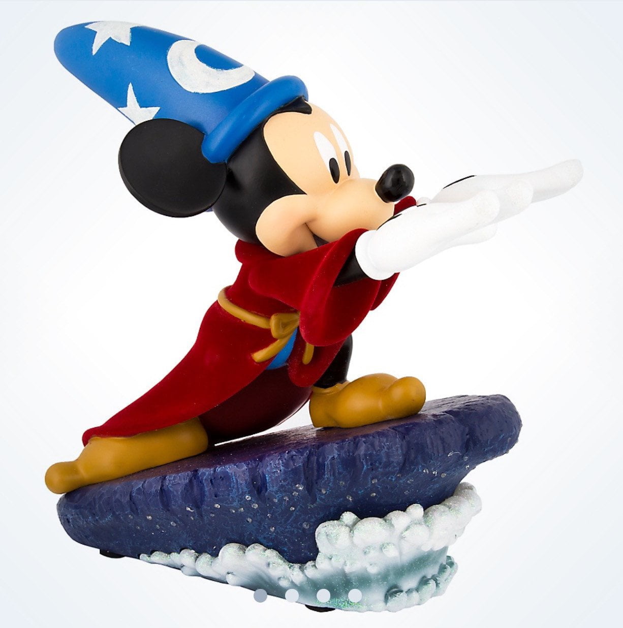 Disney Medium Figure Statue Sorcerer Mickey Mouse LightUp Figurine New