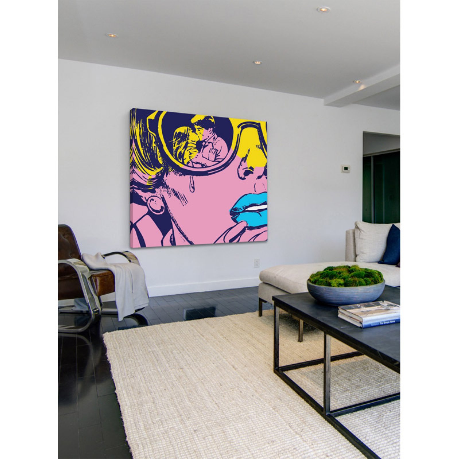 Marmont Hill "Lost Love" by Josh Ruggs Painting Print on Wrapped Canvas