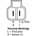 thumbnail image 3 of Alternator BBB Industries 13637 Reman Fits select: 1995-1996 NISSAN SENTRA, 1995-1996 NISSAN 200SX, 3 of 4