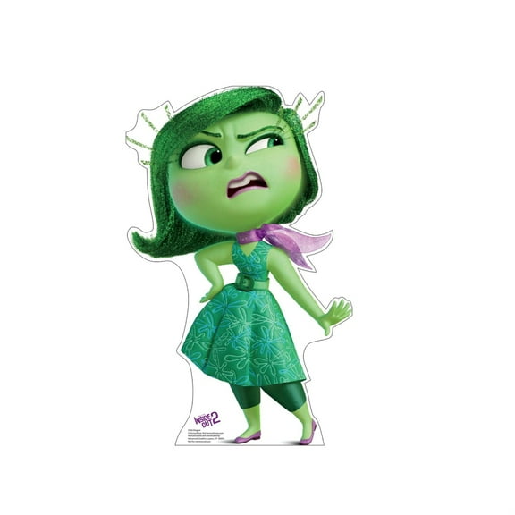 Cardboard People Disgust Life Size Cardboard Cutout Standup - Disney Pixar Inside Out 2 (2024 Film)