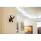 thumbnail image 4 of Zeckos Juego de 3 ganchos de pared decorativos de cabeza de ciervo marrón rústico Decoración de la cabaña Zeckos DW71724, 4 of 4