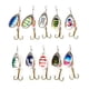 thumbnail image 2 of Señales de Pesca, Señuelos de Lubina de Mano de Obra, Cuchillas Brillantes Excelentes Ríos de Acción Giratoria para Lagos Pesca en la Pesca en la Playa del Océano., 2 of 7