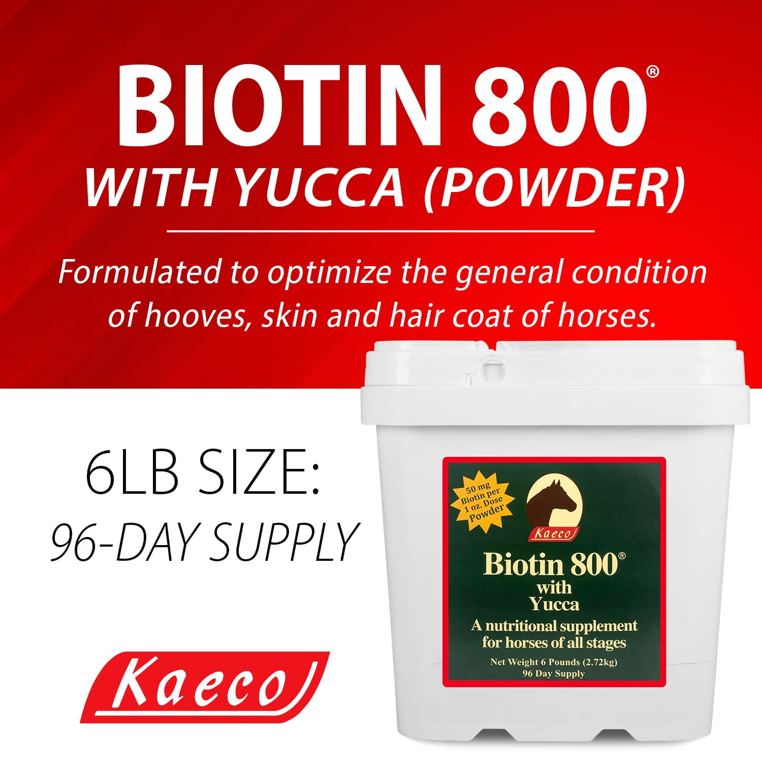 Biotin 800 Powder, 6 lb