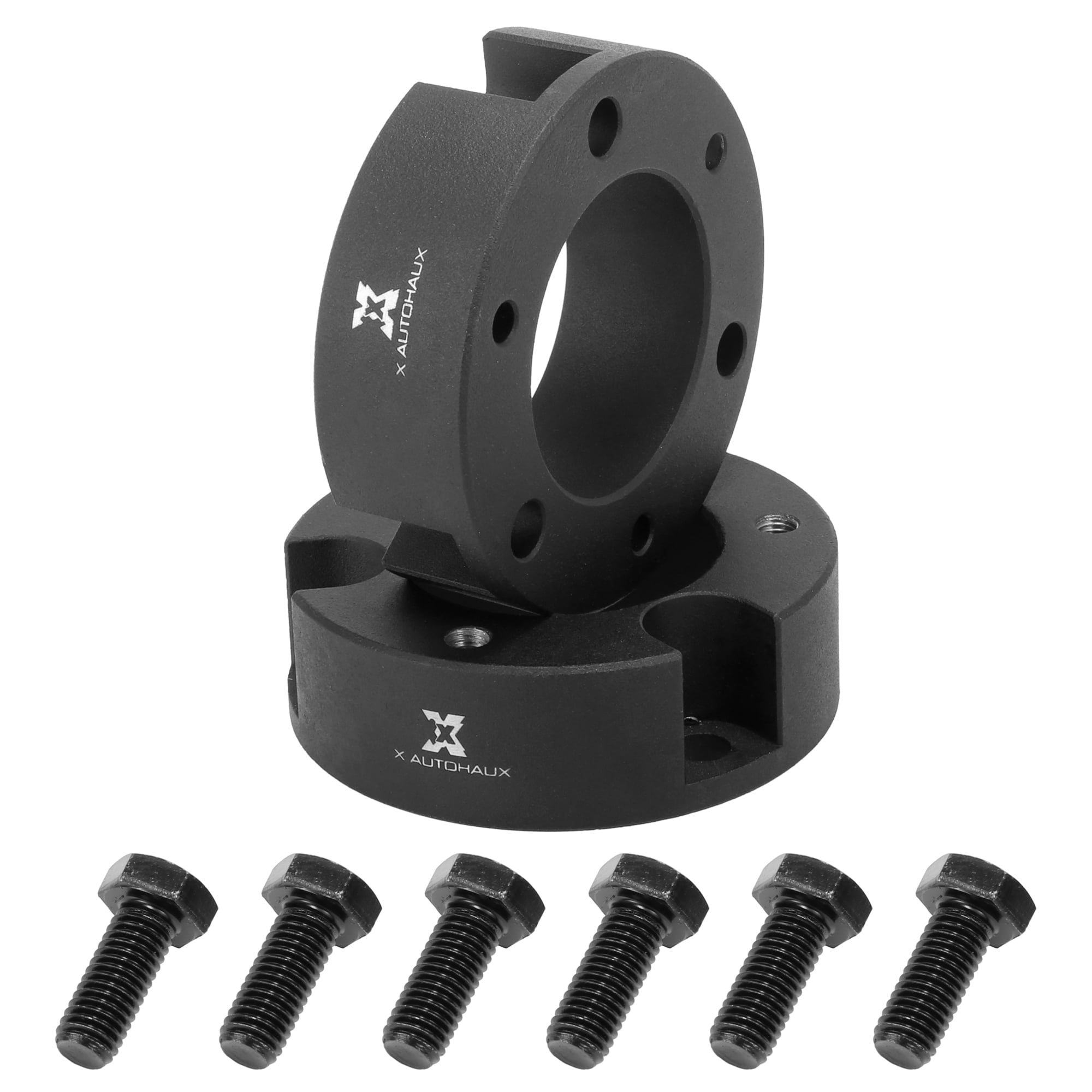 3 Front Strut Spacers and 2 Black Leveling Lift Block Kit Extended Square U-Bolts Compatible with 2004-2020 Titan 2WD/4WD 2X2/4X4 2R Leveling Lift Kit for Titan 3F 3 Front Strut Spacers and 2 Black Leveling Lift Block Kit Extended Square U-Bolts Compatible with 2004-2020 Titan 2WD/4WD 2X2/4X4 2R Leveling Lift Kit for Titan 3F