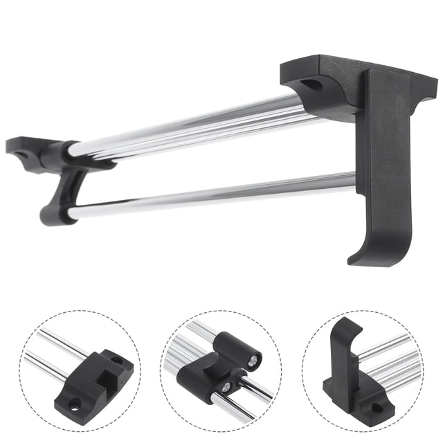 WHAMVOX Barra Ajustable Para De Acero Inoxidable Resistente Para Colgar Ropa Y Organizar