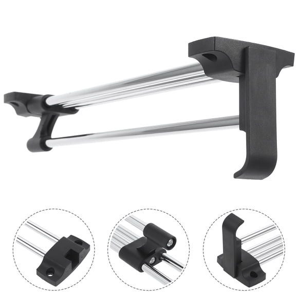 WHAMVOX Barra Ajustable Para De Acero Inoxidable Resistente Para Colgar Ropa Y Organizar