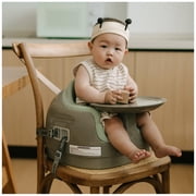 Bumbo Toddler Multi Seat 3-in-1 Booster High Chair and Tray, Breige & Agave, 2 Pack