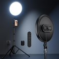 thumbnail image 1 of Ring Light Weilisi, tamaño grande, con soporte para trípode de 72 cm, 6500 K, 1 of 9