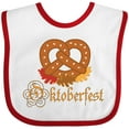 thumbnail image 3 of Inktastic Oktoberfest Pretzel German Festival Boys or Girls Baby Bib, 3 of 4