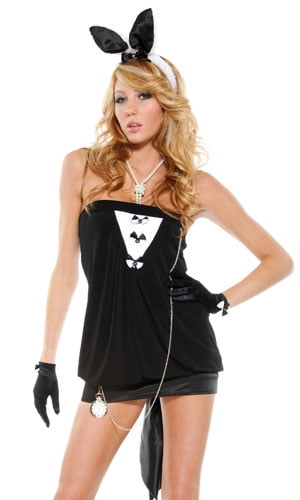 Womens Ladies Fancy Dress Halloween Stag Party Night Out Adult Costume 8-16 