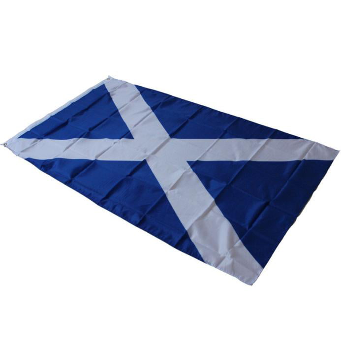 3x5 Scotland Cross Flag Saint Andrew Banner Saltire Scottish Pennant Blue 