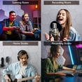 thumbnail image 2 of 18 Pack Hexagon Acoustic Panels, TONOR 12"x 10"x 0.4" High Density Sound Proof Panels for Walls, Sound Dampening Insulation Treatment Wall Panels, Sound Absorbing Padding for Studio, Office, Home, 2 of 8