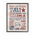 thumbnail image 2 of The Stupell Home Decor Stars and Stripes Typography Rustic Planked Look Sign, 2 of 3