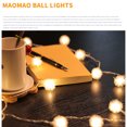 thumbnail image 2 of Cadena de Luces de Bola de Nieve LED 20 Bolas de Nieve Monstrate HA025733-02, 2 of 6