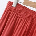 thumbnail image 5 of Endives Womens Wide Leg Pant Elastic High Waisted Tie Slim Fit Casual Pants Linen Pants Women Beach Vacation Outfits S-6XL, 5 of 8
