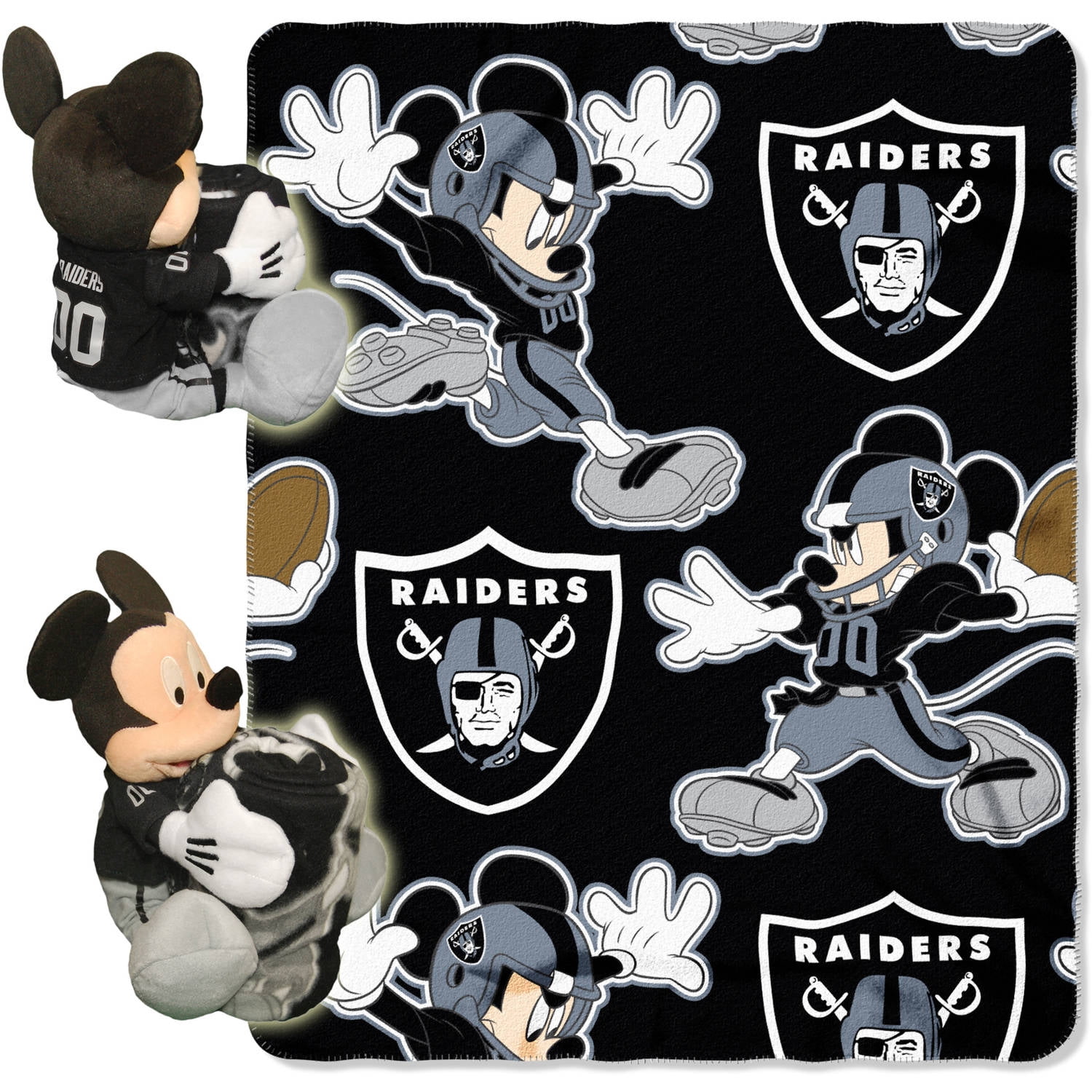 plush raiders blanket