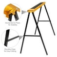Saw Horses 2 Pack Folding, Heavy Duty Sawhorse w/ Non-slip Work Table ...