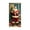 Multicolor, variant on PuSpu 35x72 Inch Christmas Door Cover, 1pc Multicolor Polyester Santa Claus Hanging Curtain, Festival Party Wall Decoration, Holiday Atmosphere Enhancer for Home Entrance