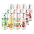 thumbnail image 3 of Elephant World 100% Natural Juices Canned | Assorted Superfruits | Soursop-Mango-Guava-Lychee | NO Sugar added | NOT From Concentrate | NON GMO | 12 Pack, 320 ML, 3 of 9