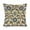 Pattern, variant on Pillows Black Leaves Linen Cushion Case Outdoor Home Decoration Abstract Boho Floral Plants Spring Pillows 16"x16" Pillows for Couch Sofa Patio Furniture Home Decor