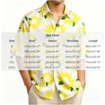 thumbnail image 2 of Hawaiian Shirts For Men Casual Button Down Short Sleeve Tops Summer Breathable Comfy Tropical Printed Beach Vacation Shirt,Sizes M-3XL, 2 of 4