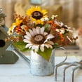 thumbnail image 3 of Flora Bunda FA1759E 9' SUNFLOWERS MIX IN Watering Can, 3 of 3