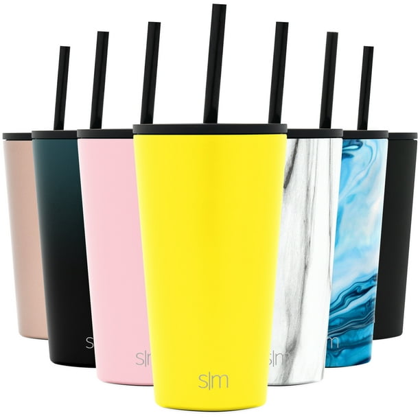 Simple Modern 16oz Classic Tumbler with Straw Lid & Flip Lid Travel