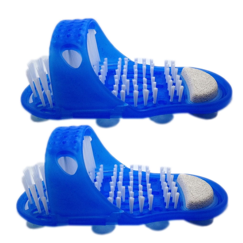 Exfoliating Foot PP Brush Cleaner Bath Shower Suction Cup Cleaning Slipper Scrubber Massager Washer Relax