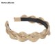 thumbnail image 1 of Nvzi Pelucas trenzadas - Peluca de uso diario para mujeres, rubio mantequilla, tamaño 34,80*3CM, 1 pieza, cabello sintético resistente al calor, estilo de aspecto natural, adecuado para uso diario,, 1 of 5